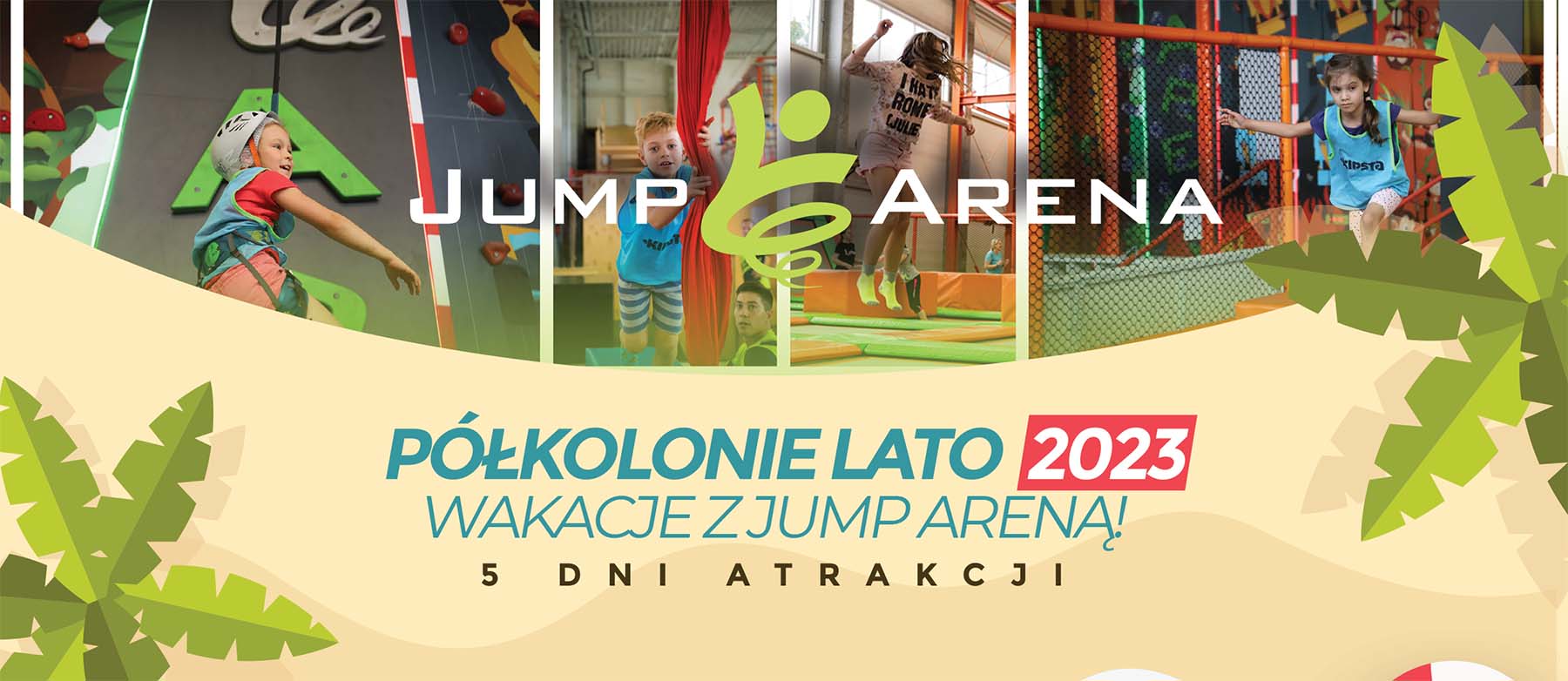 JumpArena Półkolonie Letnie 2023
